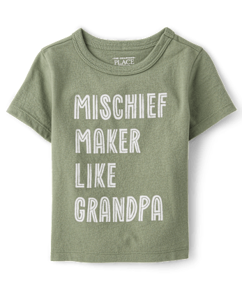 Baby And Toddler Boys Mischief Maker Graphic Tee