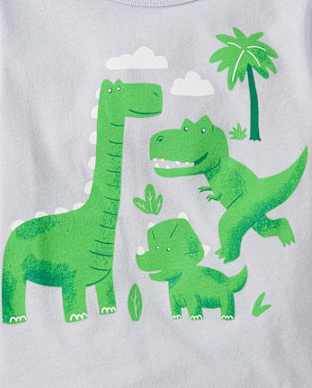 Baby And Toddler Boys Dino Graphic Tee