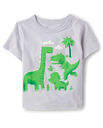 Baby And Toddler Boys Dino Graphic Tee