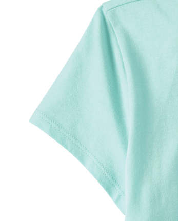 Girls Dog Butterfly Graphic Tee