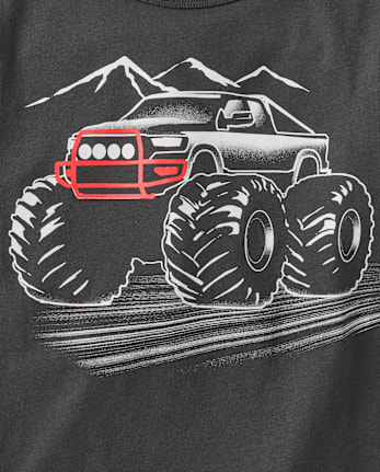 Boys Monster Truck Graphic Tee