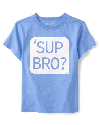 Boys Sup Bro Graphic Tee