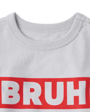 Boys Bruh Graphic Tee