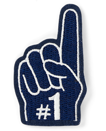Boys Embroidered Sports Patch 4-Pack