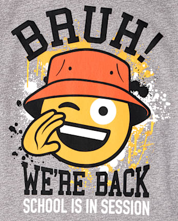 Boys School Bruh Graphic Tee