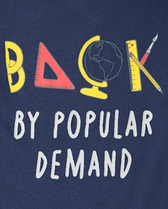 Boys School Popular Demand Graphic Tee