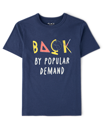 Boys School Popular Demand Graphic Tee
