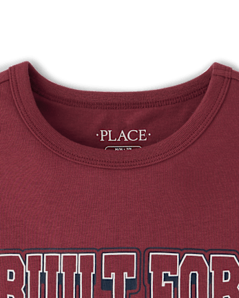 Boys School Built For Recess Graphic Tee