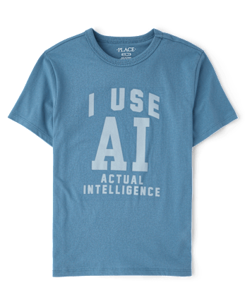 Boys School Actual Intelligence Graphic Tee
