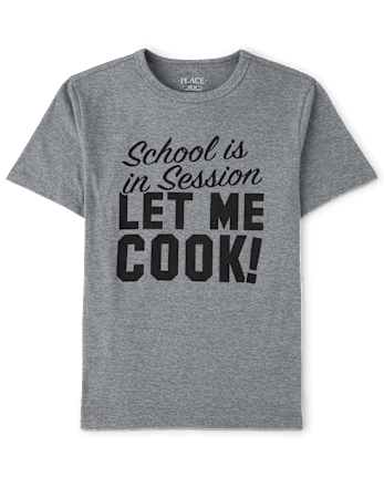 Boys School Let Me Cook Graphic Tee