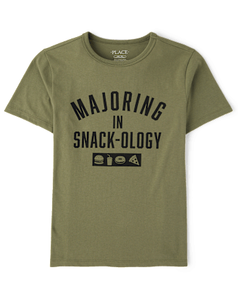 Boys School Snackology Graphic Tee