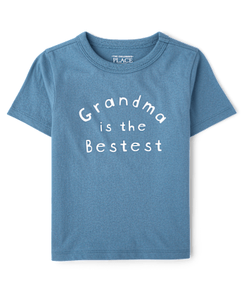 Baby And Toddler Boys Grandma Graphic Tee