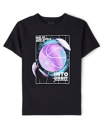 Boys Basketball Graphic Tee