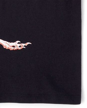 Boys Dino Skeleton Graphic Tee