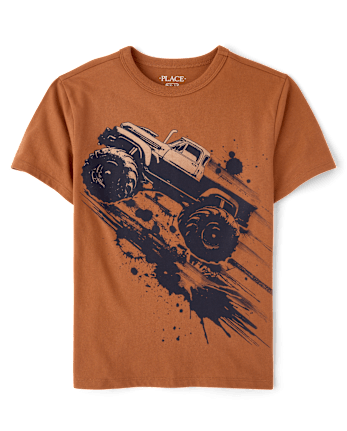 Boys Monster Truck Graphic Tee