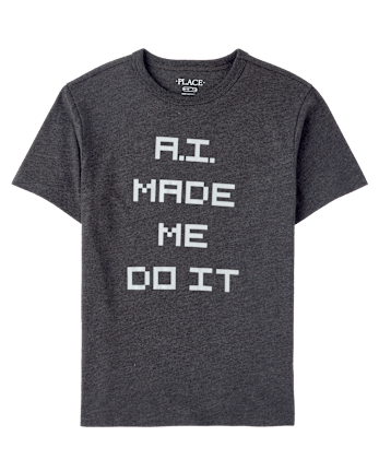 Boys A.I. Made Me Do It Graphic Tee