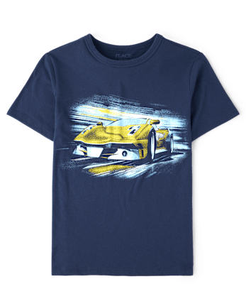 Boys Racecar Graphic Tee