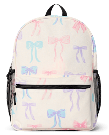 Girls Bow Backpack