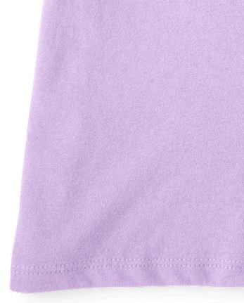 Girls Pawsitive Vibes Graphic Tee - ORCHID BREEZE