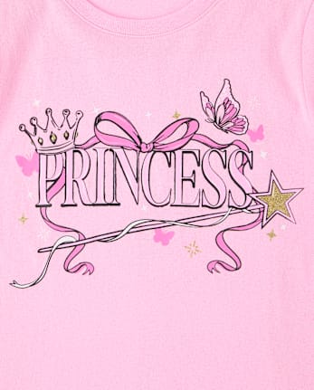 Girls Princess Graphic Tee