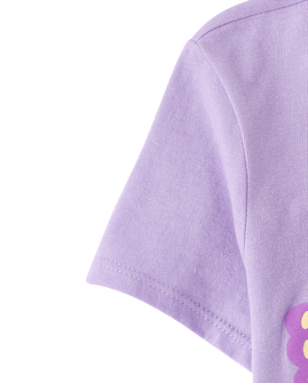 Girls Social Butterfly Graphic Tee