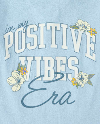 Girls Positive Graphic Tee 5-Pack