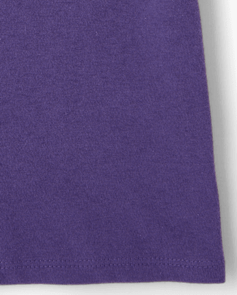 Baby And Toddler Girls Dramatic Graphic Tee - PURPLE PREP