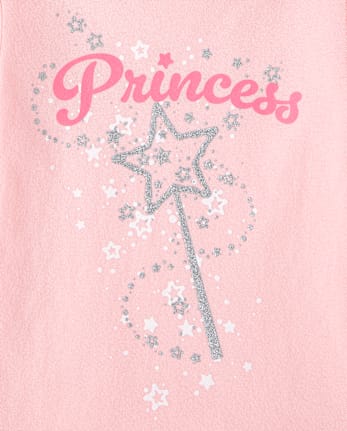 Baby And Toddler Girls Princess Graphic Tee