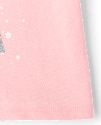 Baby And Toddler Girls Princess Graphic Tee