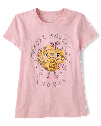 Girls Smart Cookie Graphic Tee