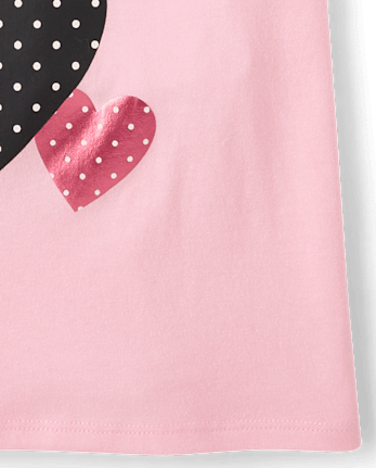 Girls Cinnamoroll™ Foil Heart Graphic Tee