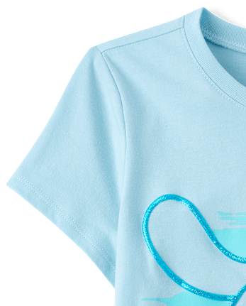 T-shirt graphique à paillettes Cinnamoroll™ pour filles