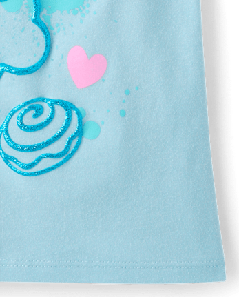 T-shirt graphique à paillettes Cinnamoroll™ pour filles