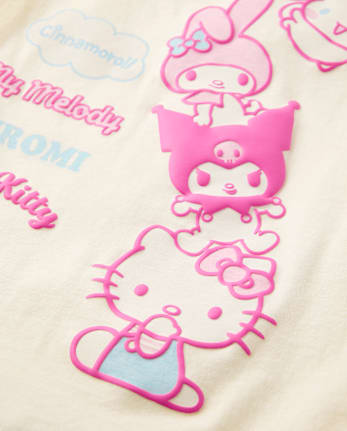 Girls Hello Kitty® And Friends Puff Print Graphic Tee