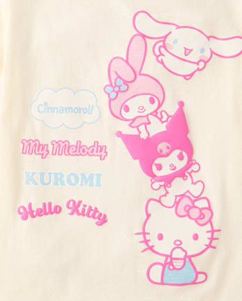 Girls Hello Kitty® And Friends Puff Print Graphic Tee