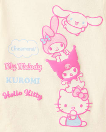 Toddler Girls Hello Kitty® And Friends Puff Print Graphic Tee