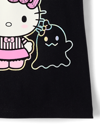 Toddler Girls Hello Kitty® Holographic Halloween Graphic Tee