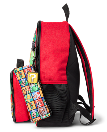 Boys Super Mario Backpack 2-Piece Set