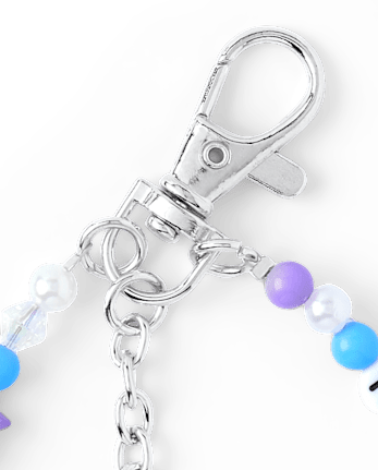 Girls Minnie Mouse™ Beaded Keychain