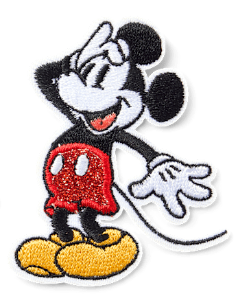 Girls Minnie Mouse™ Embroidered Patch 2-Pack