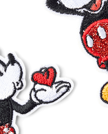 Girls Minnie Mouse™ Embroidered Patch 2-Pack