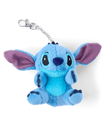 Girls Stitch Plush Keychain