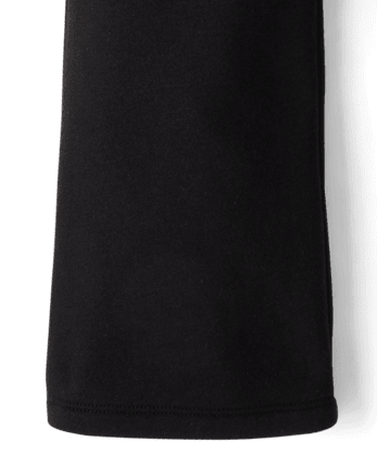 Girls Embellished Premium Fleece Wide Leg Sweatpants