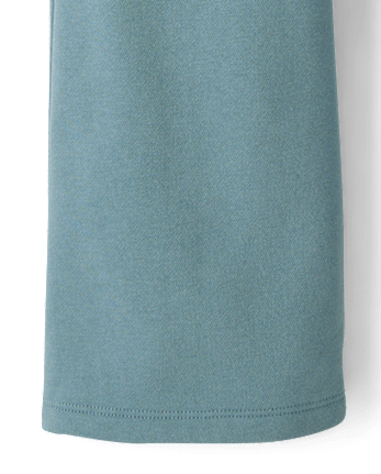 Girls Embellished Premium Fleece Wide Leg Sweatpants