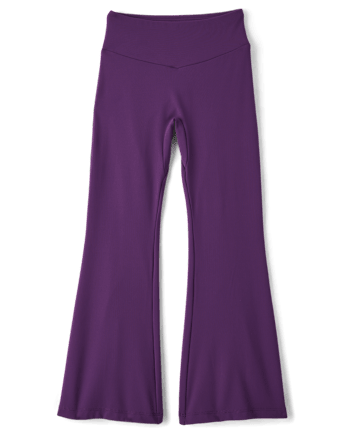 Girls Quick Dry Flare Leggings