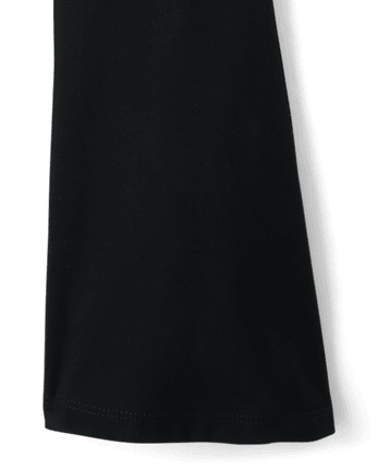 Girls Quick Dry V-Waist Flare Leggings