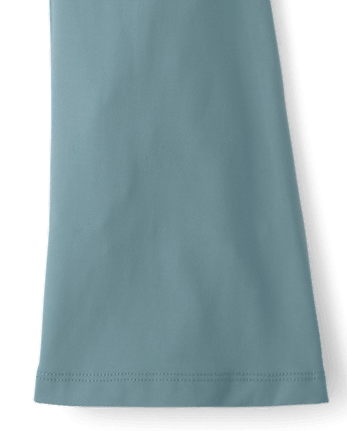 Girls Quick Dry V-Waist Flare Leggings