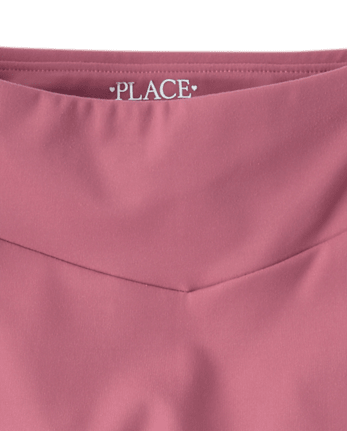 Leggings évasés taille V à séchage rapide pour filles