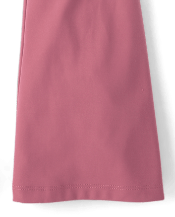Leggings évasés taille V à séchage rapide pour filles