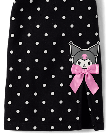 Girls Hello Kitty® And Friends Print Premium Fleece Wide Leg Sweatpants